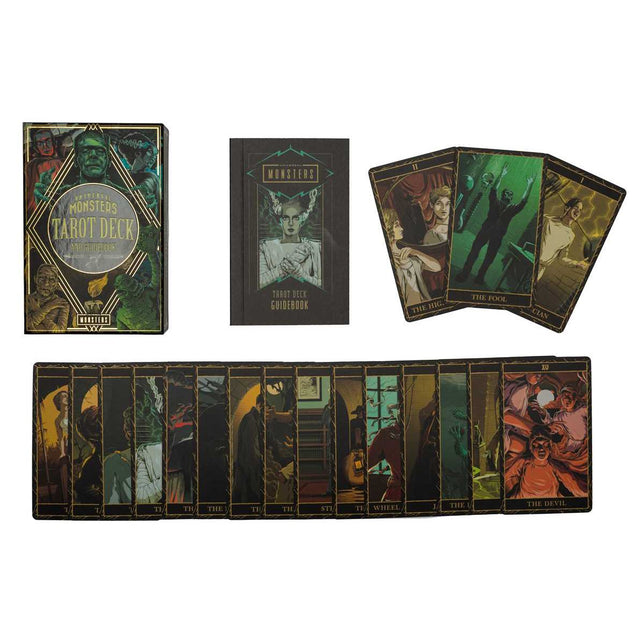 Universal Monsters Tarot Deck and Guidebook (Officially Licensed) - Magick Magick.com