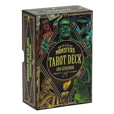 Universal Monsters Tarot Deck and Guidebook (Officially Licensed) - Magick Magick.com