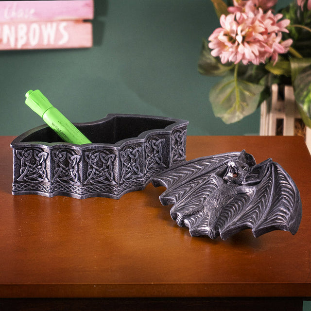 Vampire Bat Display Trinket Box - Magick Magick.com