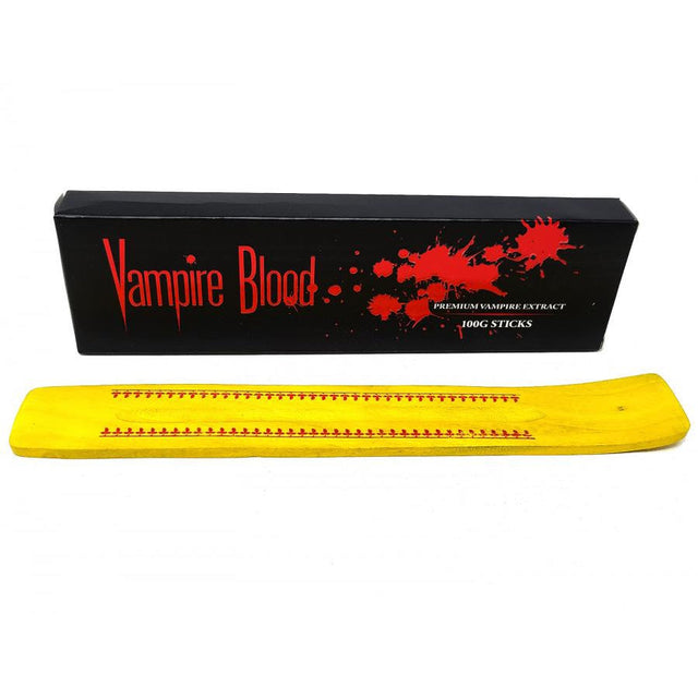 Vampires Blood Incense 100 grams with Wooden Incense Burner - Magick Magick.com
