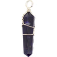 Wire Wrapped Point Pendant - Sodalite - Magick Magick.com