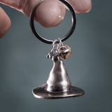 Witch Hat Keyring - Magick Magick.com