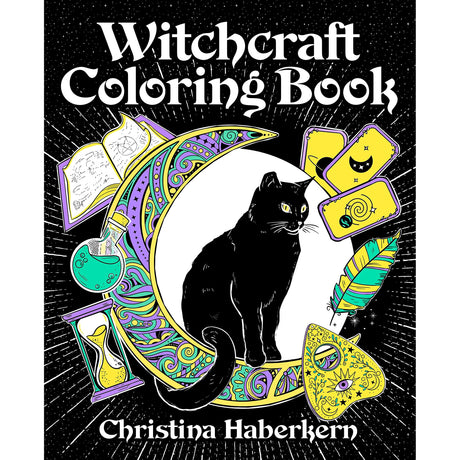 Witchcraft Coloring Book by Christina Haberkern - Magick Magick.com