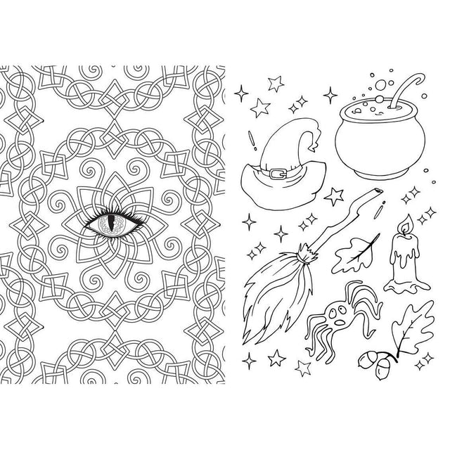 Witchery: Coloring Book by Grace West - Magick Magick.com