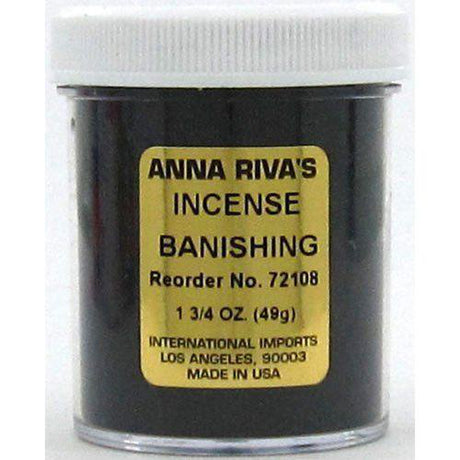 1 3/4 oz Anna Riva Incense Powder - Banishing - Magick Magick.com