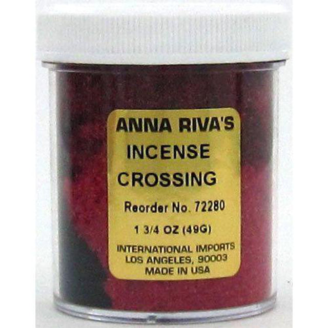 1 3/4 oz Anna Riva Incense Powder - Crossing - Magick Magick.com