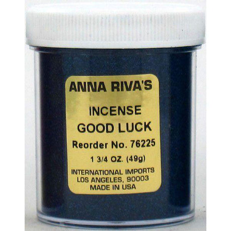 1 3/4 oz Anna Riva Incense Powder - Good Luck - Magick Magick.com