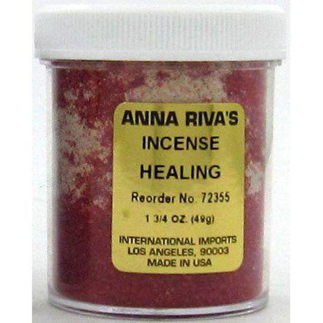 1 3/4 oz Anna Riva Incense Powder - Healing - Magick Magick.com