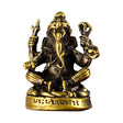 1" Mini Brass Figurine - Ganesha (Pack of 3) - Magick Magick.com