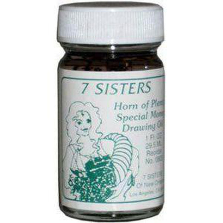 1 oz 7 Sisters Oil Horn of Plenty Money Drawing Oil - Magick Magick.com