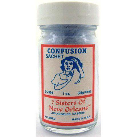 1 oz 7 Sisters of New Orleans Sachet Powder - Confusion - Magick Magick.com