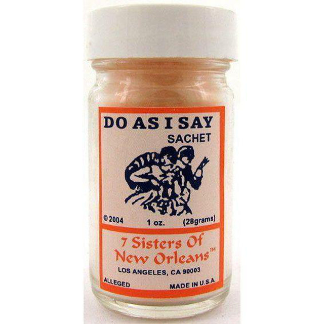 1 oz 7 Sisters of New Orleans Sachet Powder - Do As I Say - Magick Magick.com