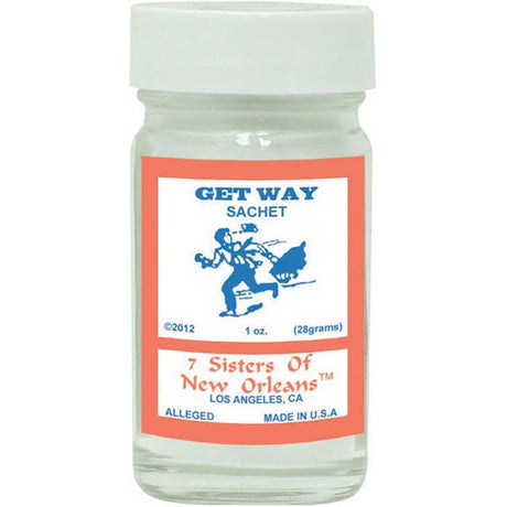 1 oz 7 Sisters of New Orleans Sachet Powder - Get Away - Magick Magick.com