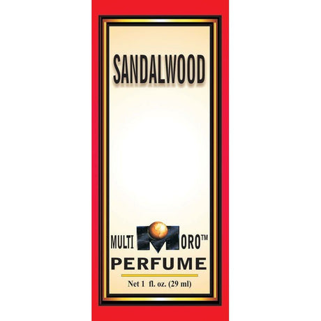 1 oz Multi Oro Perfume - Sandalwood - Magick Magick.com