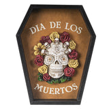 10" Dia De Los Muertos Wall Plaque - Magick Magick.com