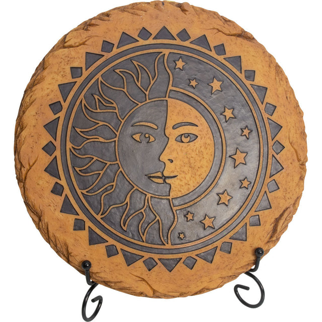 10" Polyresin Stepping Stone with Stand - Celestial - Magick Magick.com
