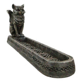 10" Winged Cat Incense Burner - Magick Magick.com