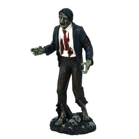 10" Zombie Man with Torn Clothes Statue - Magick Magick.com