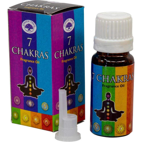 10 ml Green Tree Fragrance Oil - 7 Chakras - Magick Magick.com