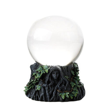 100 mm Maiden, Mother Crone With Clear Gazing Ball - Magick Magick.com