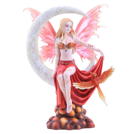 10.25" Fairy Statue - Fire Moon - Magick Magick.com