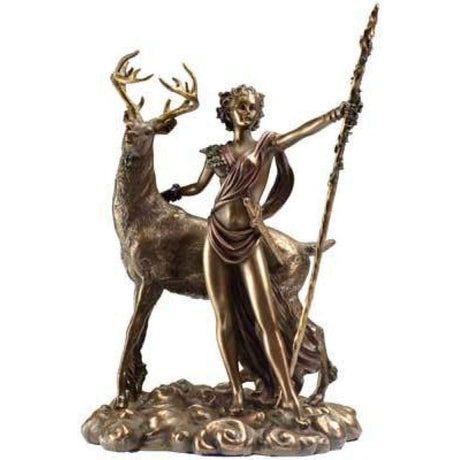 10.25" Moon Diana Statue - Magick Magick.com