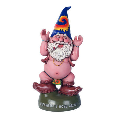 10.5" Gnome Statue - Happiness Hippie - Magick Magick.com