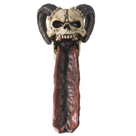 10.5" Horned Ram Skull Stick Incense Burner - Magick Magick.com