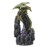 10.6" Dragon Family Statue (LED Light Up) - Magick Magick.com