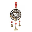 11" Red Chakra (Root Chakra) Brass Wind Chime - Magick Magick.com