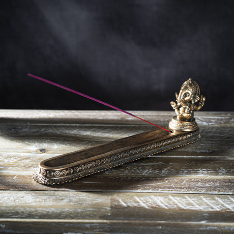 11.2" Ganesha Stick Incense Burner - Magick Magick.com