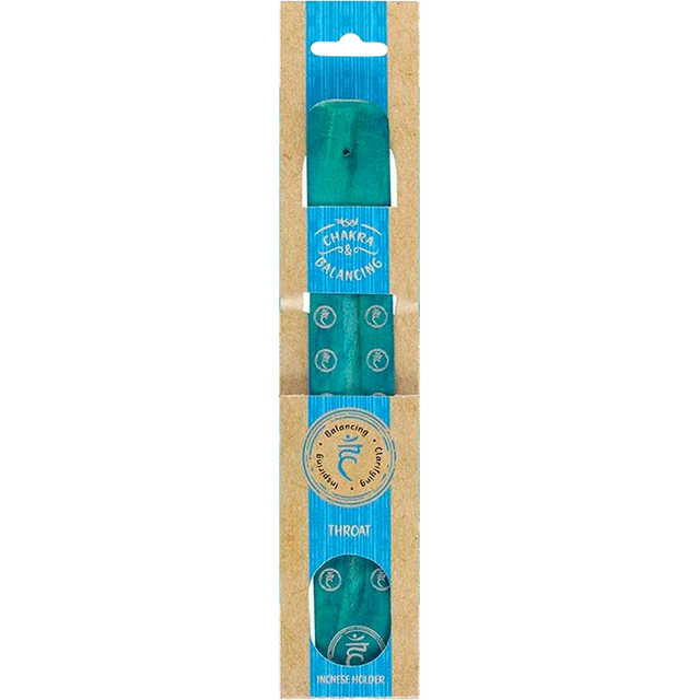 12" Chakra Incense Stick Holder - Throat - Magick Magick.com