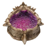 12" Dragon Skull Geode Statue - Magick Magick.com