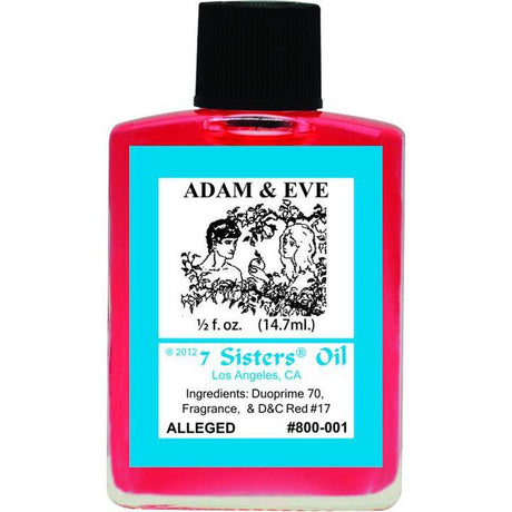 1/2 oz 7 Sisters Oil - Adam & Eve - Magick Magick.com