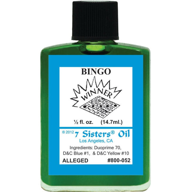 1/2 oz 7 Sisters Oil - Bingo - Magick Magick.com