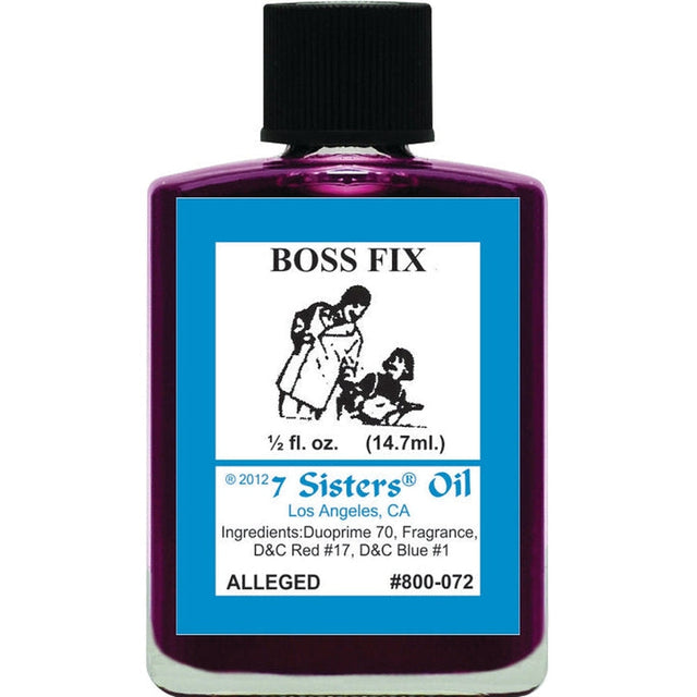 1/2 oz 7 Sisters Oil - Boss Fix - Magick Magick.com