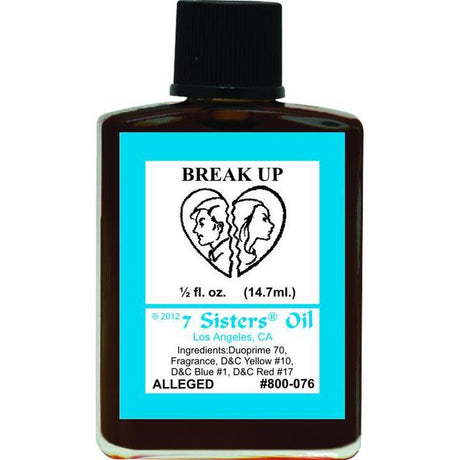 1/2 oz 7 Sisters Oil - Break Up - Magick Magick.com