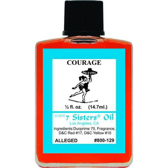 1/2 oz 7 Sisters Oil - Courage - Magick Magick.com