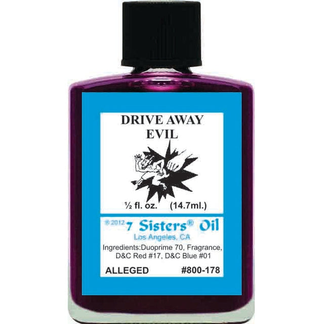 1/2 oz 7 Sisters Oil - Drive Away Evil - Magick Magick.com