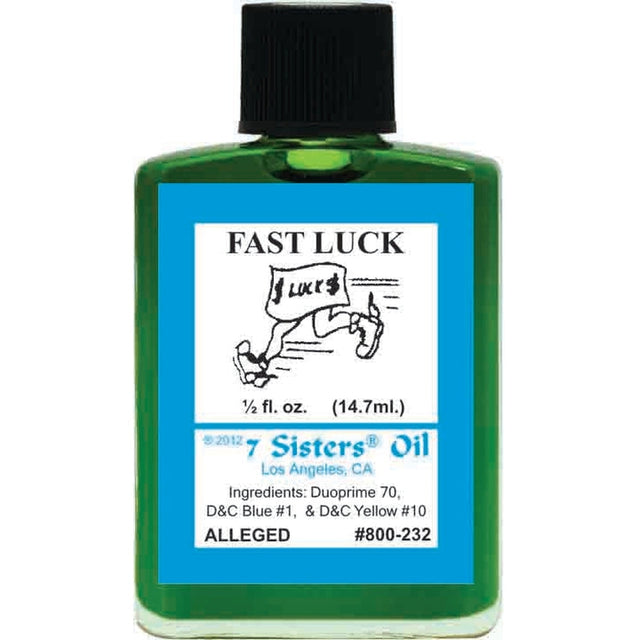 1/2 oz 7 Sisters Oil - Fast Luck - Magick Magick.com