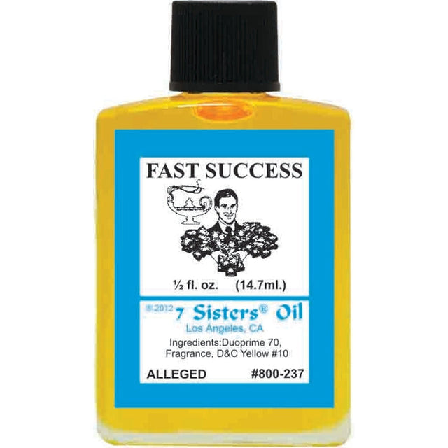 1/2 oz 7 Sisters Oil - Fast Success - Magick Magick.com