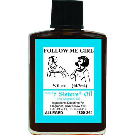 1/2 oz 7 Sisters Oil - Follow Me Girl - Magick Magick.com