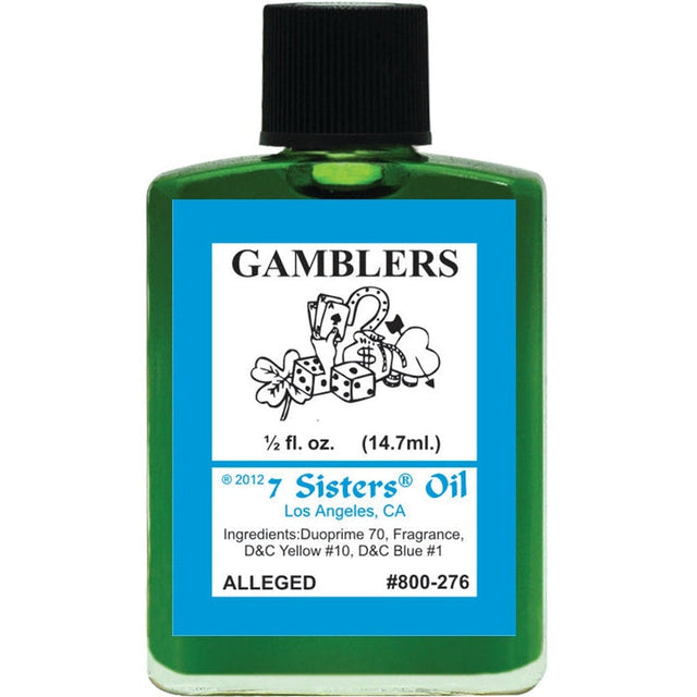 1/2 oz 7 Sisters Oil - Gamblers - Magick Magick.com