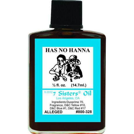 1/2 oz 7 Sisters Oil - Has No Hanna - Magick Magick.com