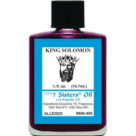 1/2 oz 7 Sisters Oil - King Solomon - Magick Magick.com