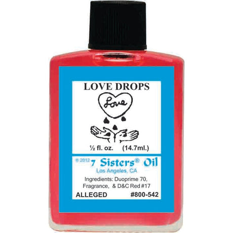 1/2 oz 7 Sisters Oil - Love Drops - Magick Magick.com