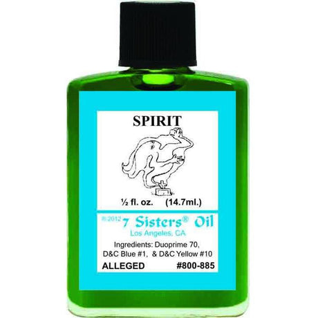 1/2 oz 7 Sisters Oil - Spirit - Magick Magick.com