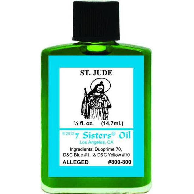 1/2 oz 7 Sisters Oil - St. Jude - Magick Magick.com