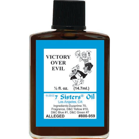 1/2 oz 7 Sisters Oil - Victory Over Evil - Magick Magick.com