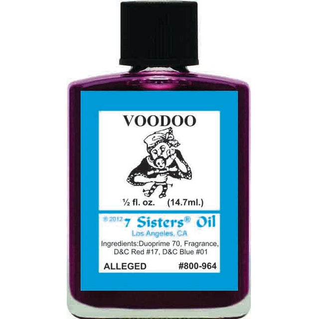 1/2 oz 7 Sisters Oil - Voodoo - Magick Magick.com